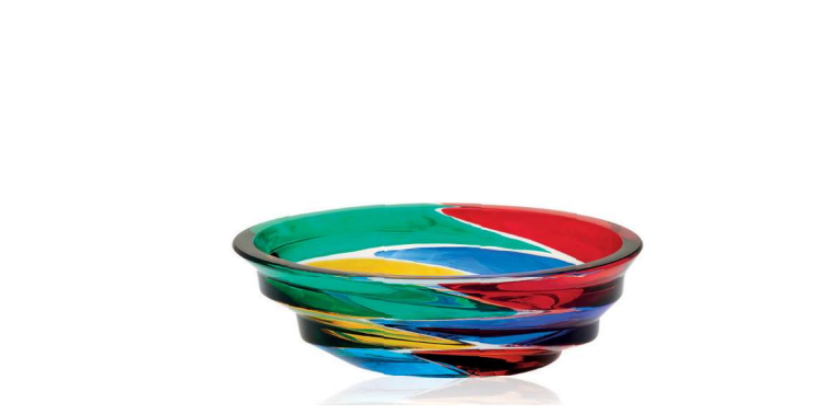 Coppa Ovale L 18,5x14 cm H 5,5 cm Serie Dynamic