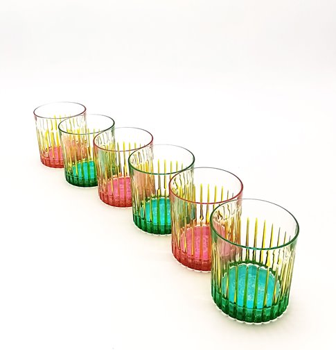 Set 6 bicchieri acqua cl.36 Serie Pedro y Rosa