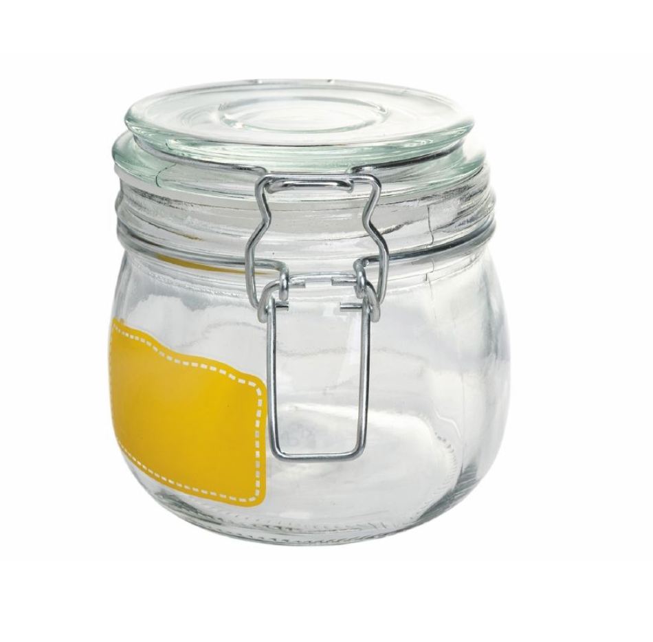 Barattolo 540 ml in vetro, Words Color