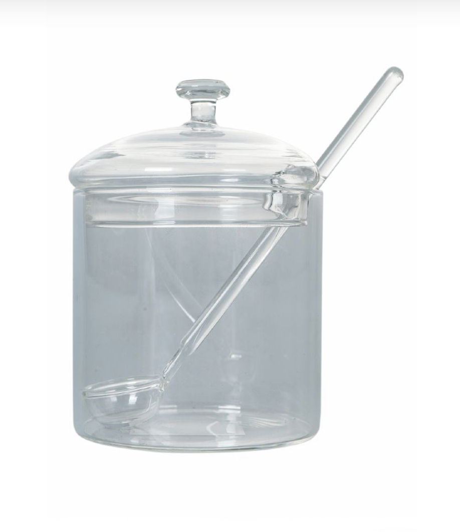 Zuccheriera 300 ml in vetro borosilicato