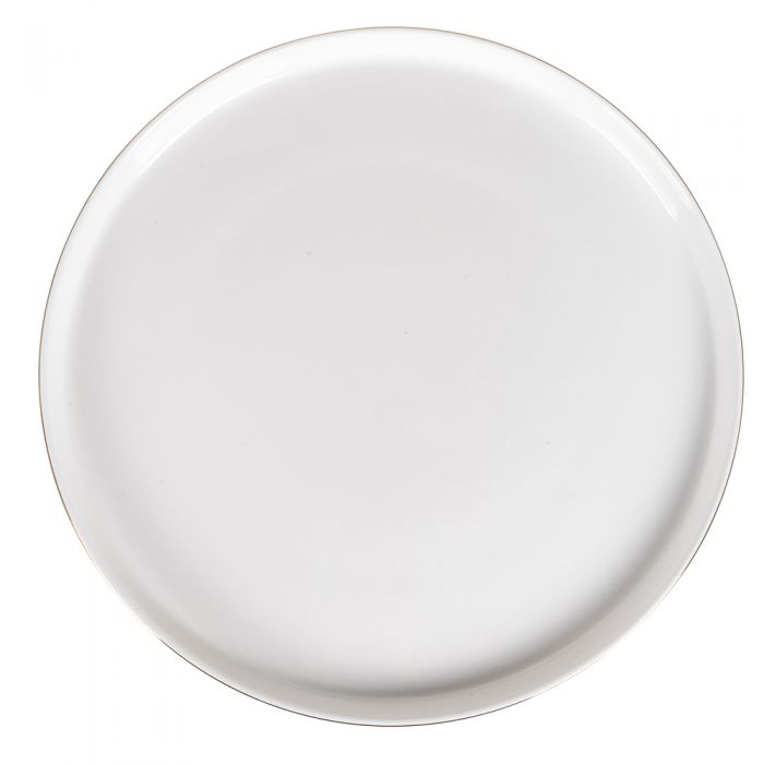 Servizio piatti 12 pezzi in porcellana Luxury White