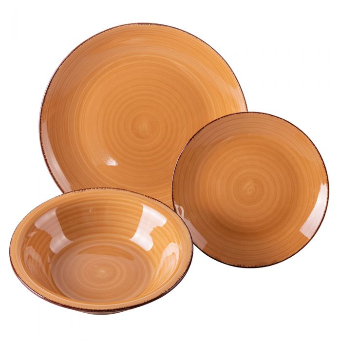 Servizio piatti 18 pezzi, Baita Chocolate