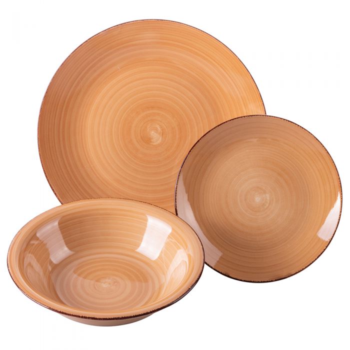Servizio piatti 18 pezzi, Baita Chocolate