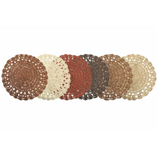 Tovaglietta tonda, Unicinetto Chocolate