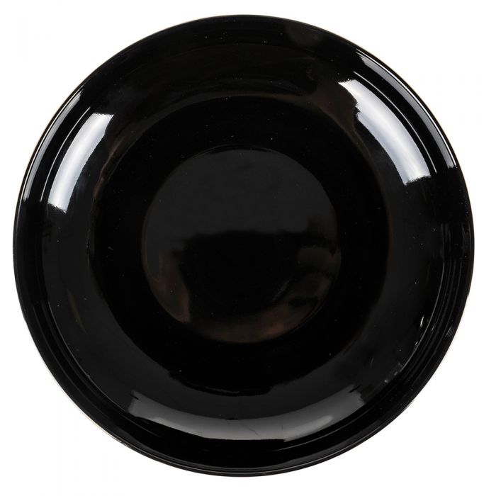 Servizio piatti 12 pezzi in porcellana Luxury Black