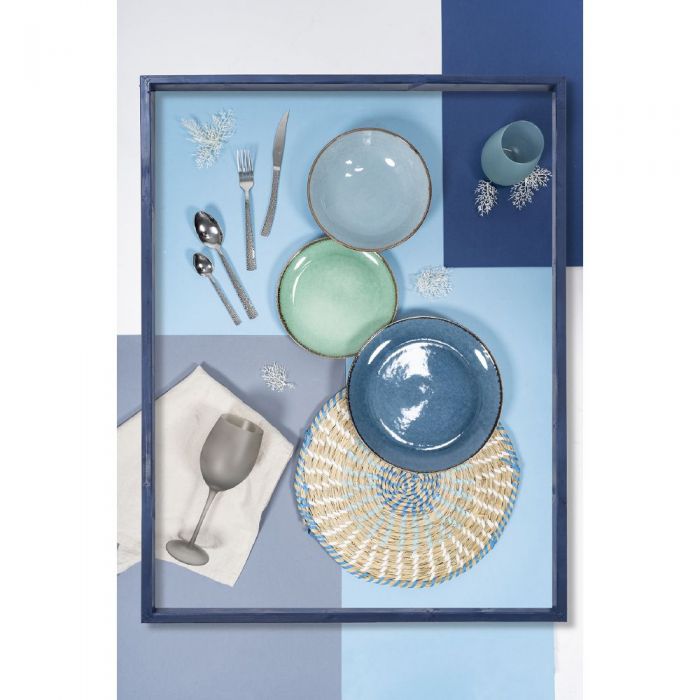 Servizio piatti 18 pezzi in soft porcelain, Fiji