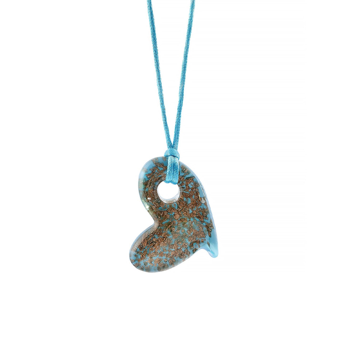 Collana pendente con cuore medio Polvere di stelle