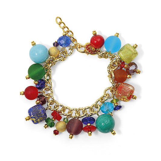 Bracciale Cubo Oro Charms