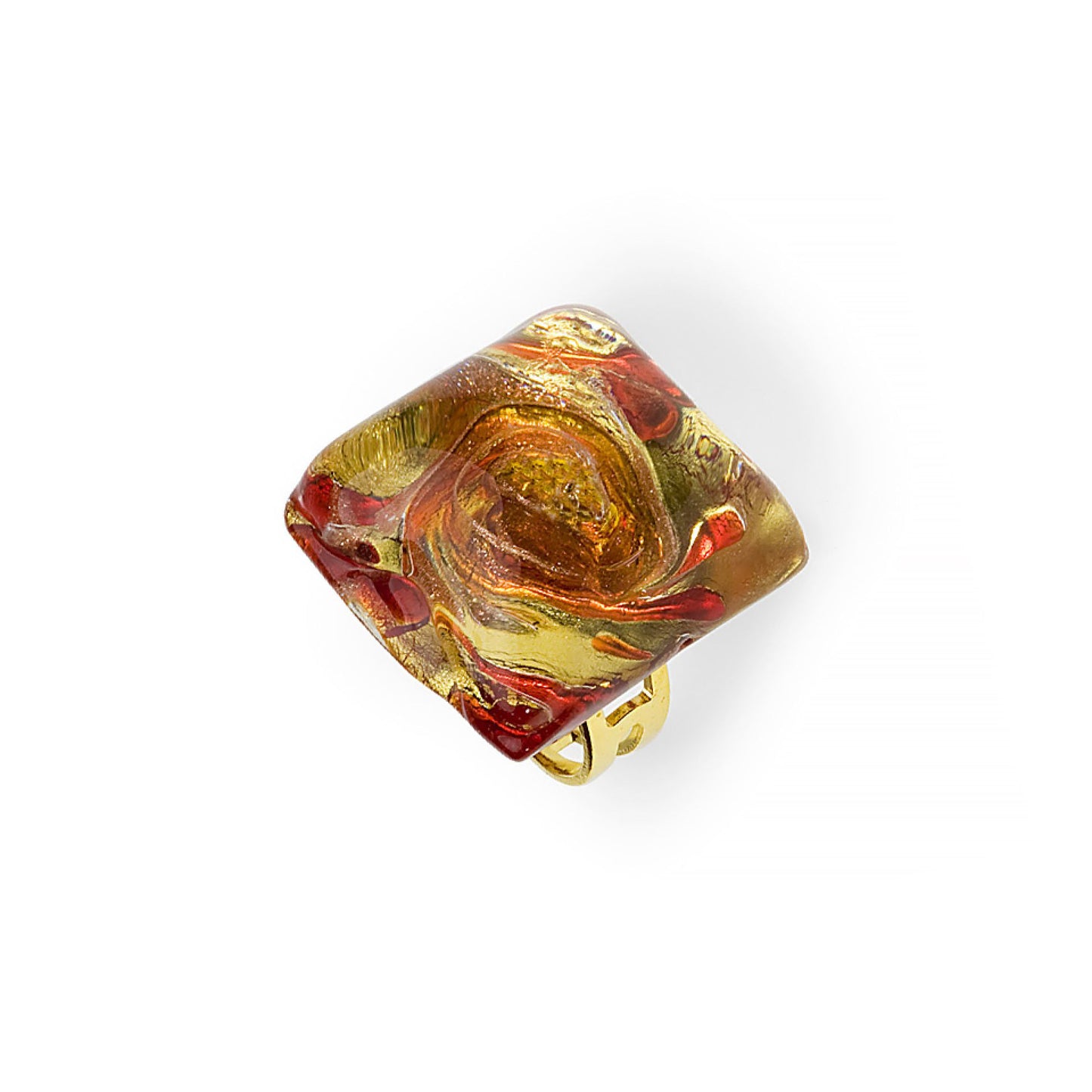 Anello quadrato Corinne