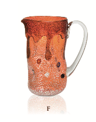 Caraffa accartocciata h 25 Serie Goccia