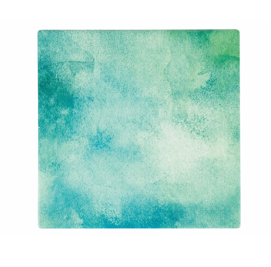 Sottobicchiere quadrato in ceramica, Ocean