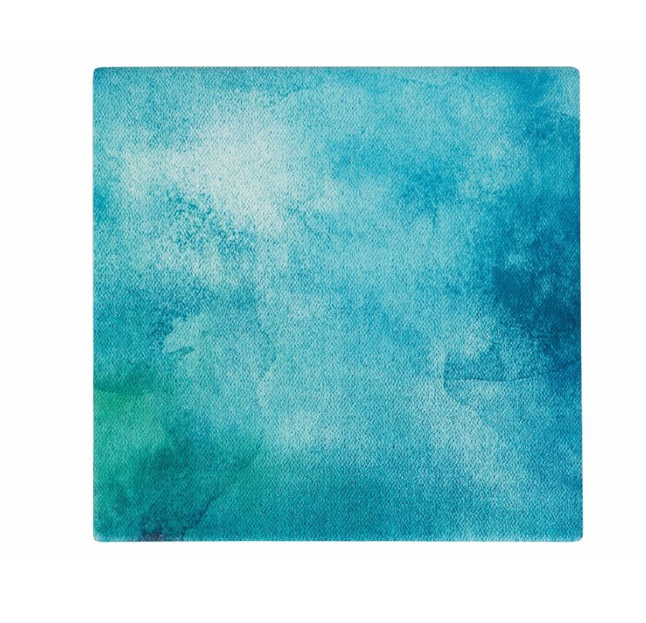 Sottobicchiere quadrato in ceramica, Ocean