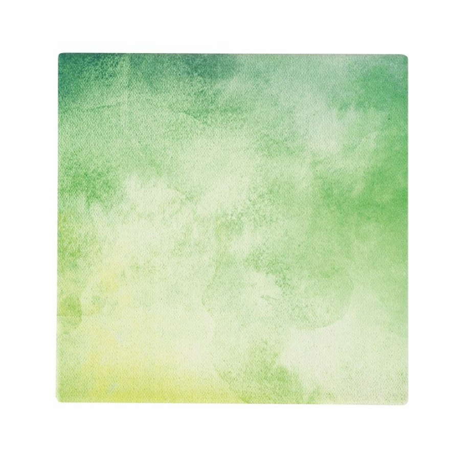 Sottobicchiere quadrato in ceramica, Ocean