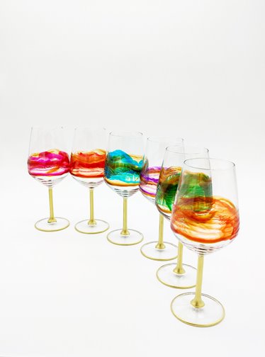 set 6 calici cl.50 Serie Starlight  monocolore