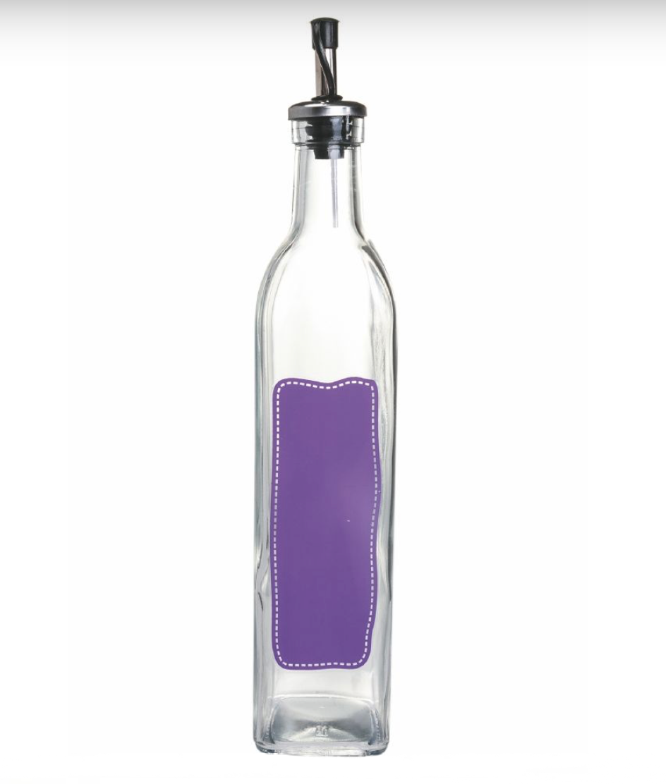 Oliera 500 ml in vetro, Words Color