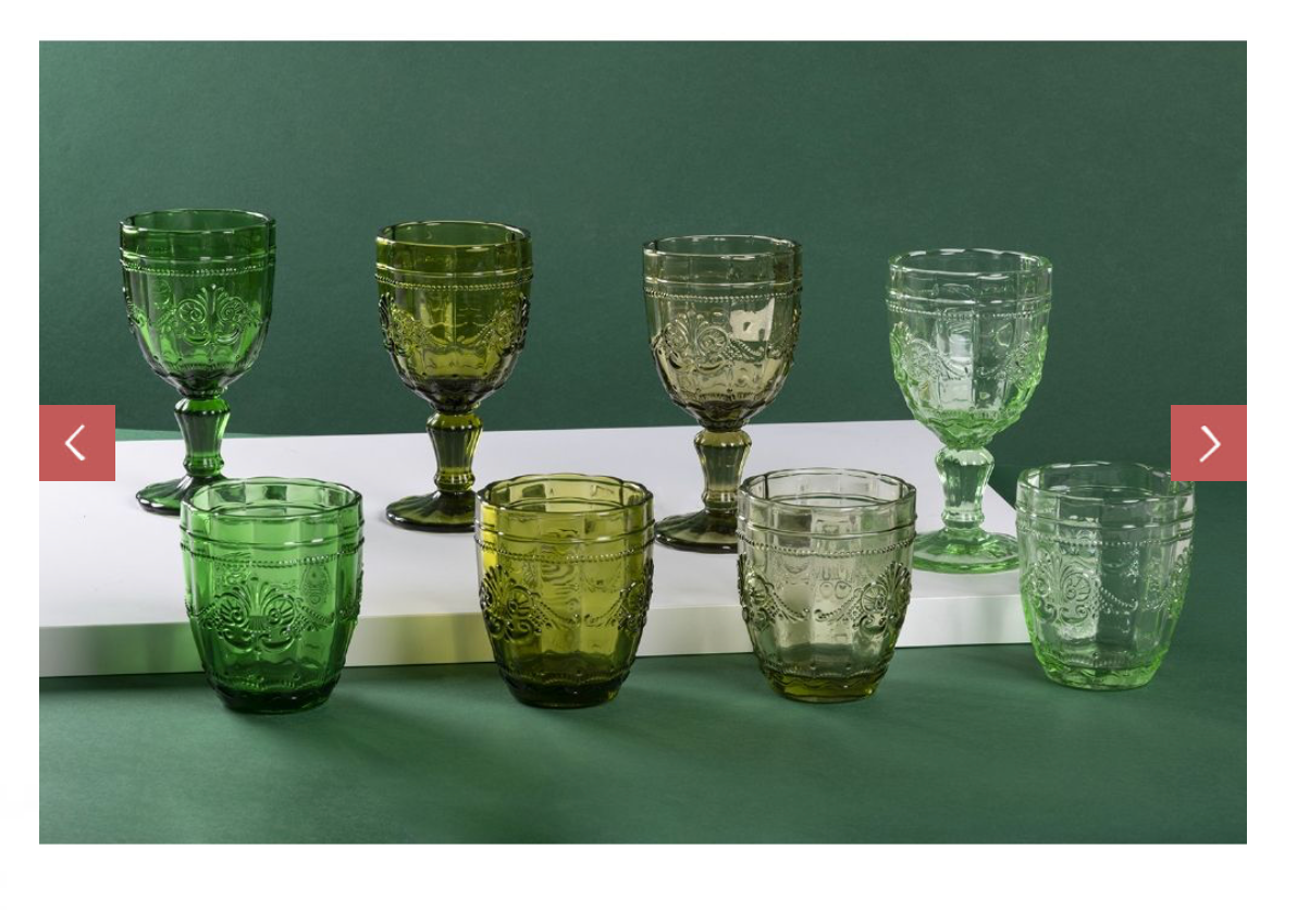 Set 4 bicchieri acqua 265 ml, Syrah Greenery